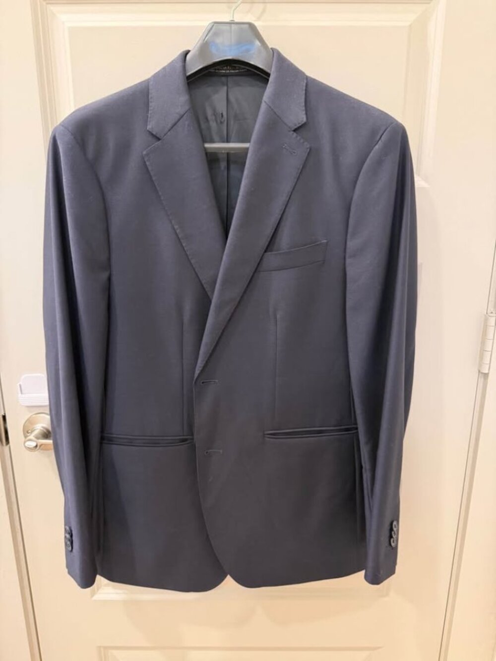 Banana Republic Navy Wool Suit 40S / 32S Tailored Slim Fit